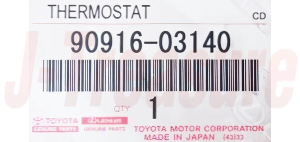 TOYOTA HIGHLANDER GSU40 08-16 Genuine Thermostat & WATER INLET HOUSING G/t 2set
