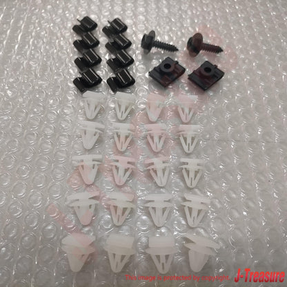 MITSUBISHI LANCER EVOLUTION 5 6 CP9A  Genuine Over Fender Clip Set OEM