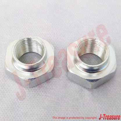 SUZUKI ALTO WORKS HA21S 94-98 Genuine Front Hub Lock Nut 09159-18008 x2 Set OEM