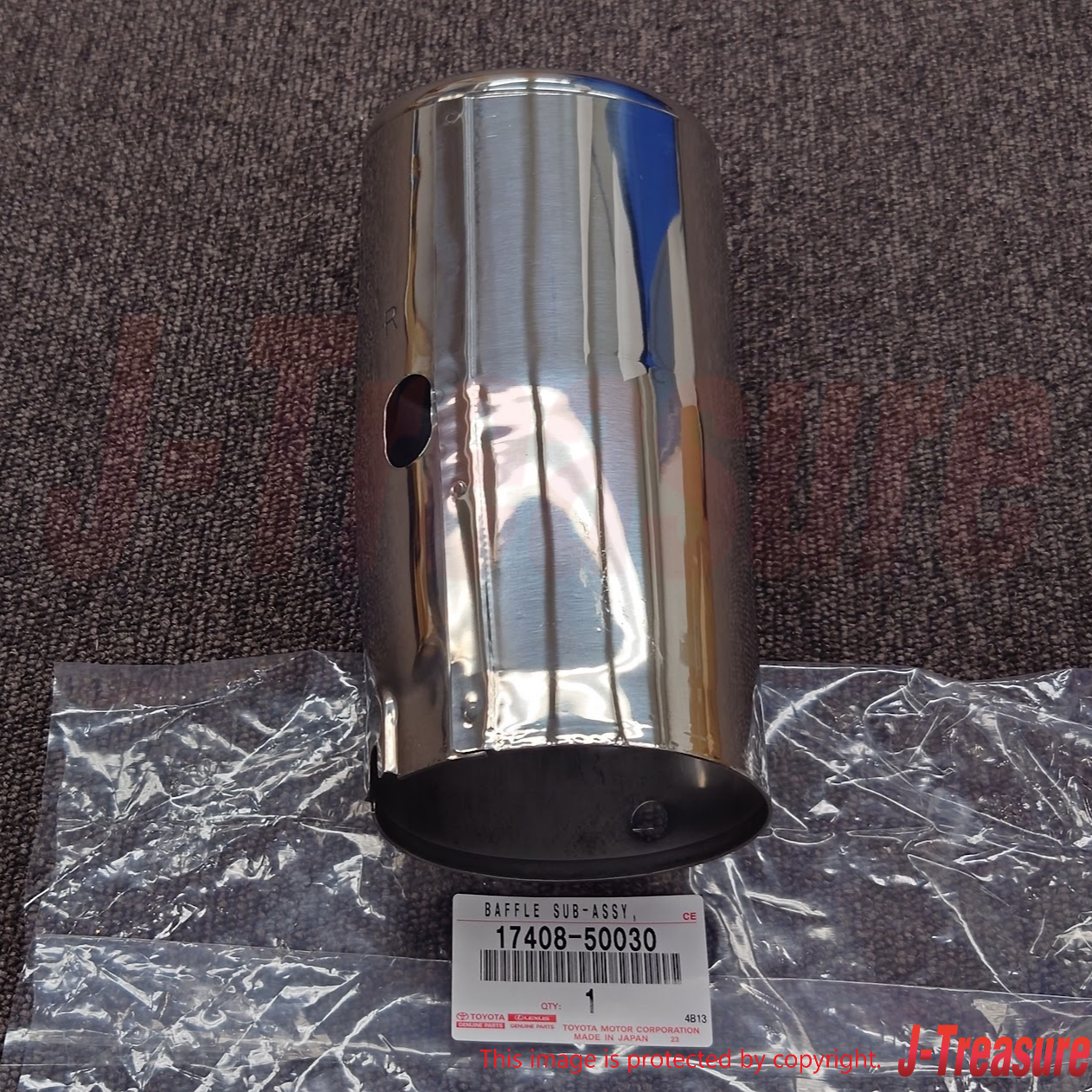 LEXUS SC430 UZZ40 2002-2010 Genuine Exhaust Tail Pipe Baffle Sub Assy x2 Set OEM