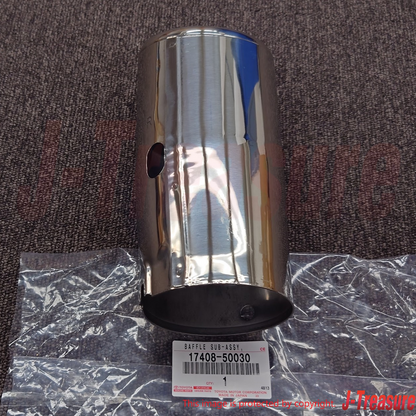 LEXUS SC430 UZZ40 2002-2010 Genuine Exhaust Tail Pipe Baffle Sub Assy x2 Set OEM