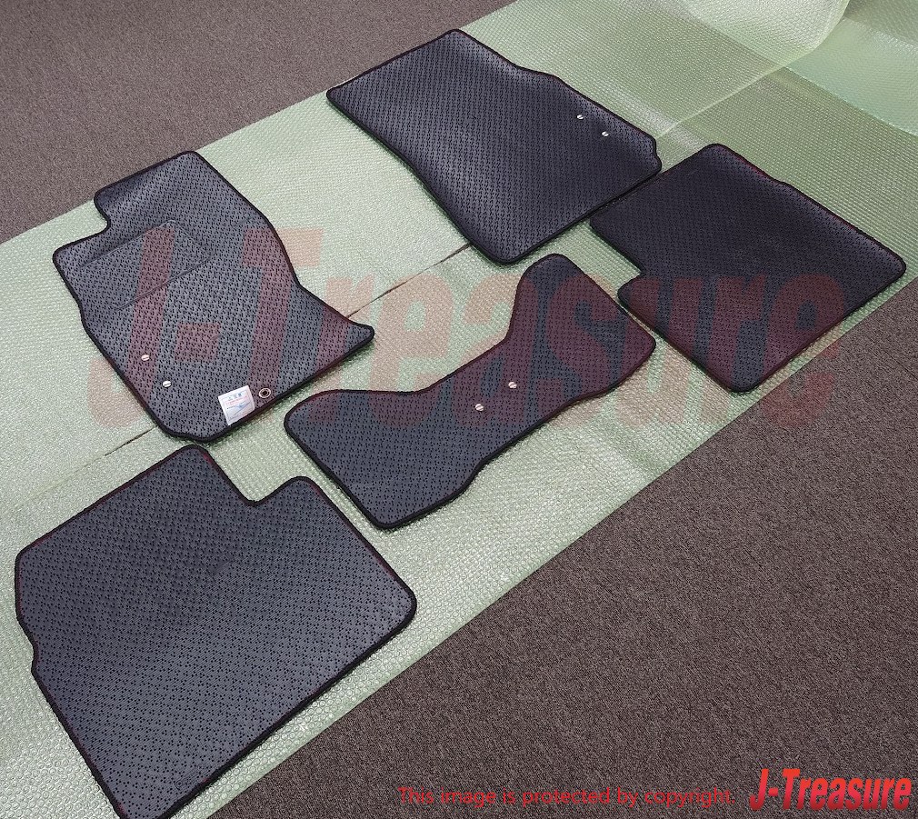 NISSAN SKYLINE GT-R BNR34 Genuine Nismo Floor Mat 5-Piece Set W/NISMO Old Logo