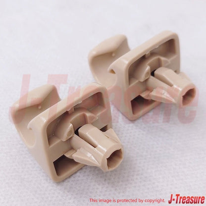 TOYOTA RAV4 ACA2# ZCA2# 2001-2005 Genuine Visor Holder 74348-42010-A0 x2 Set OEM
