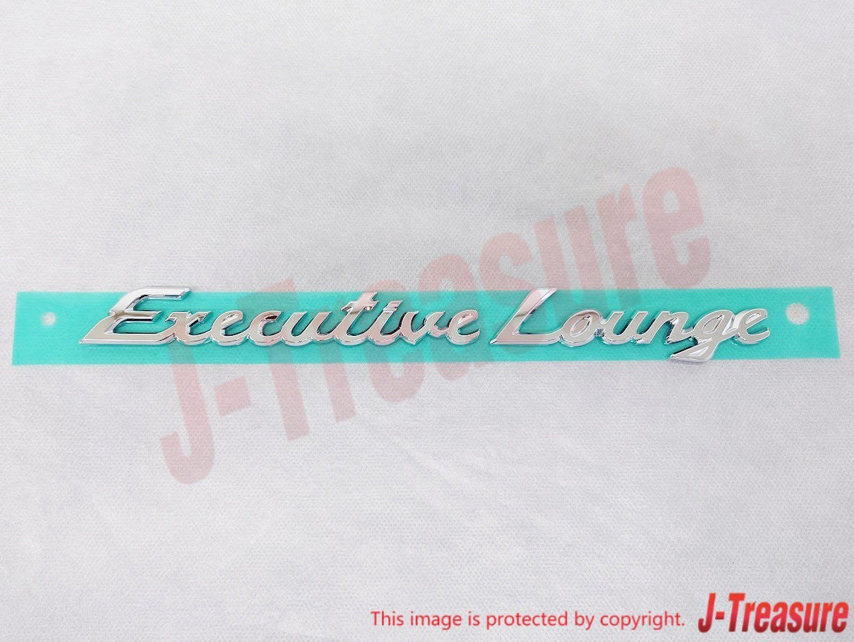 TOYOTA ALPHARD AYH30 2015-2023 Genuine Back Door Emblem "Executive Lounge" OEM