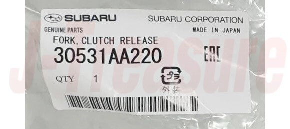 SUBARU IMPREZA GD9 1998-2021 Genuine Clutch Release Lever 30531AA220 OEM