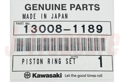 KAWASAKI KLX110 2002-2009 Genuine Piston Ring Set STD 13008-1189 OEM