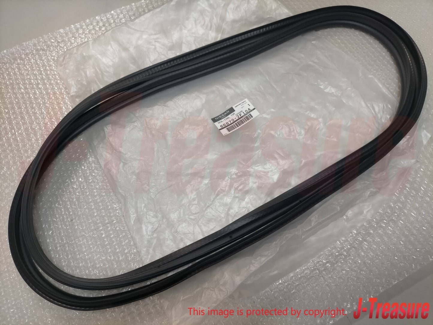 NISSAN GT-R R35 2011-2022 Genuine Cowl Top Cover Rubber Seal 66870-JF10A OEM