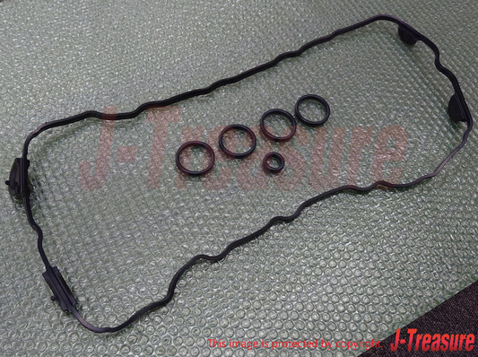 NISSAN 180SX SILVIA RPS13 SR20DET Genuine Rocker Cover Gasket & Oil Seal Set OEM