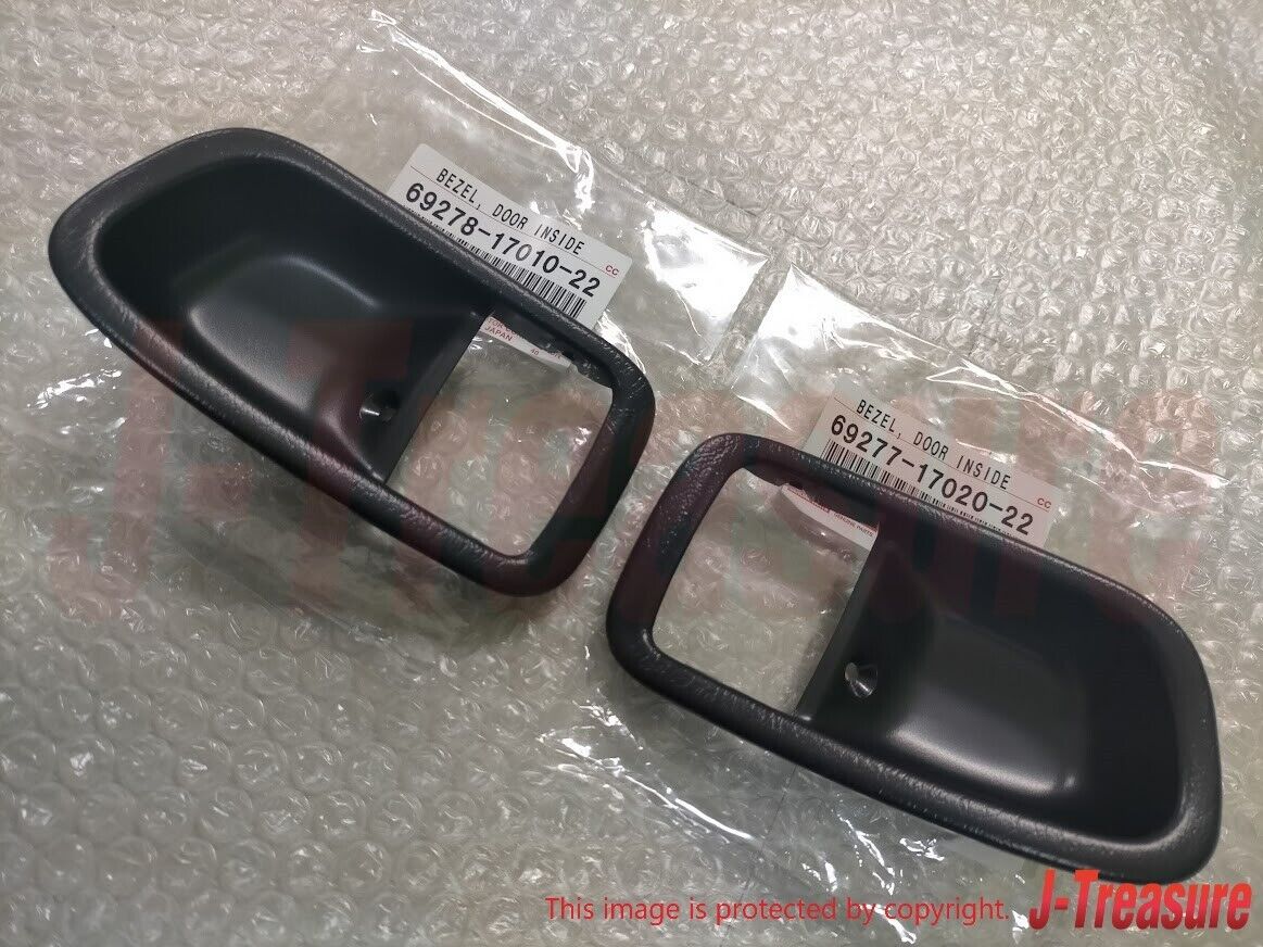 TOYOTA MR2 SW20 1990-1995 Genuine Door Inside Handle Bezel Right & Left Set OEM