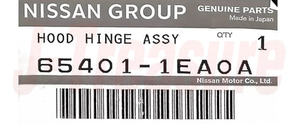 NISSAN 370Z Z34 2009-2020 Genuine Hood Hinge Assembly LH 65401-1EA0A OEM