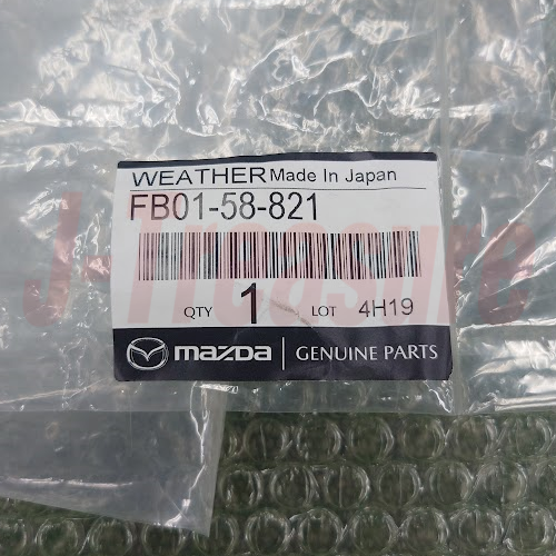 MAZDA RX-7 86-91 FC3S Genuine Front Inner Door Weather Strip Right Left Set OEM