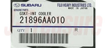 SUBARU WRX STI VAF 2015-2020 Genuine Inter Cooler Gasket 3 Pieces Set OEM