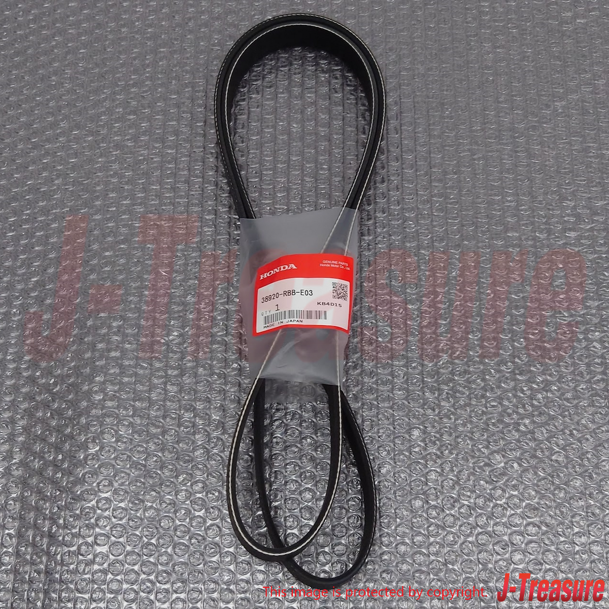 HONDA CR-V RE3 RE4 2007-2009 Genuine Serpentine Fan Belt 38920-RBB-E03 OEM