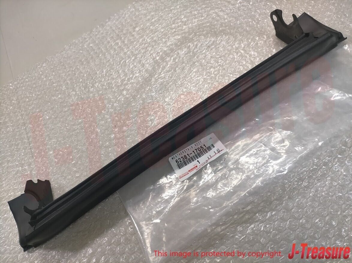 TOYOTA MR2 SW20 Genuine Roof Side Rail Weather Strip Right & Left Set OEM Parts