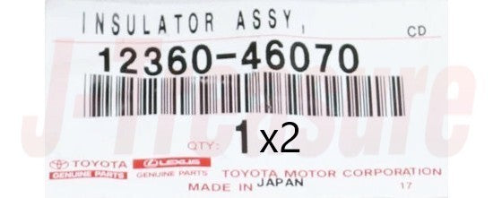 TOYOTA SUPRA JZA80 1993-1995 Genuine Front Engine Mounting Insulator x2 Set OEM