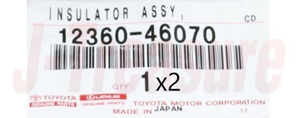 TOYOTA SUPRA JZA80 1993-1995 Genuine Front Engine Mounting Insulator x2 Set OEM