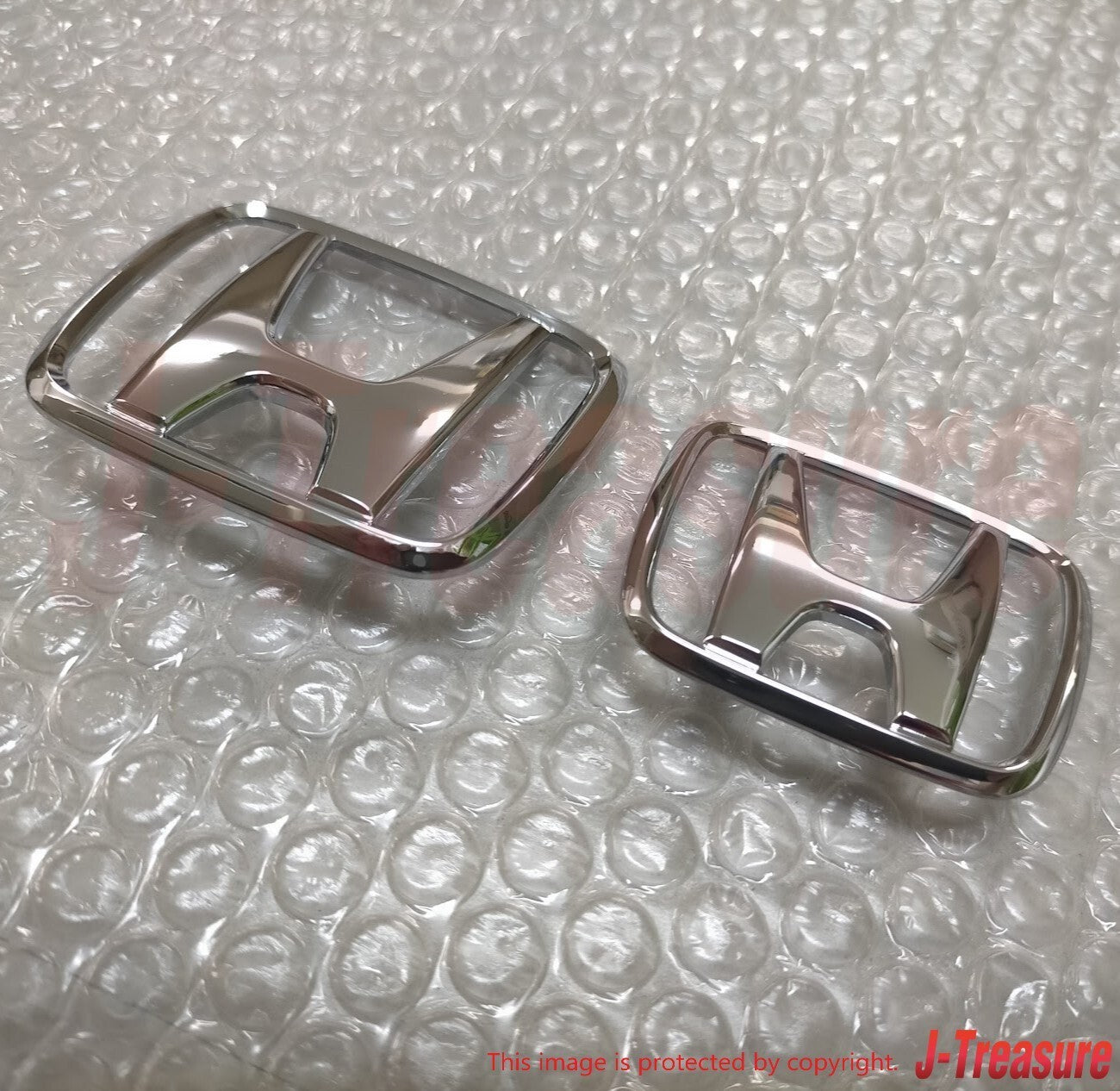 HONDA CIVIC SiR EG6 EG4 1992-1995 3 Door Genuine Front & Rear "H" Emblem Set OEM