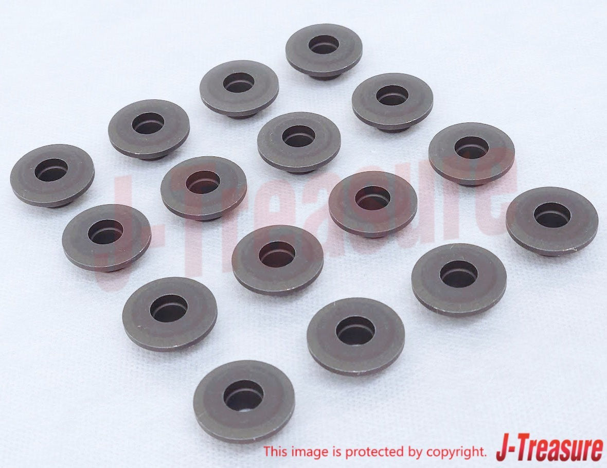 SUZUKI HAYABUSA GSX1300R 99-09 12-23 Genuine Valve Spring Retainer x16 Set OEM