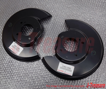 TOYOTA COROLLA AE101 Genuine Rear Disc Brake Dust Cover RH & LH set OEM