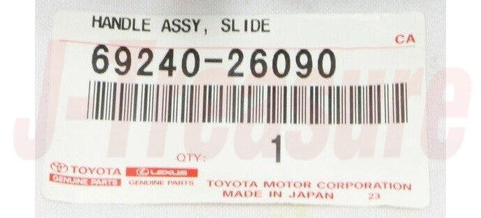 TOYOTA HIACE KDH220 06-13 Genuine Fr/Rr Door Outside Handle & Cover Plating set