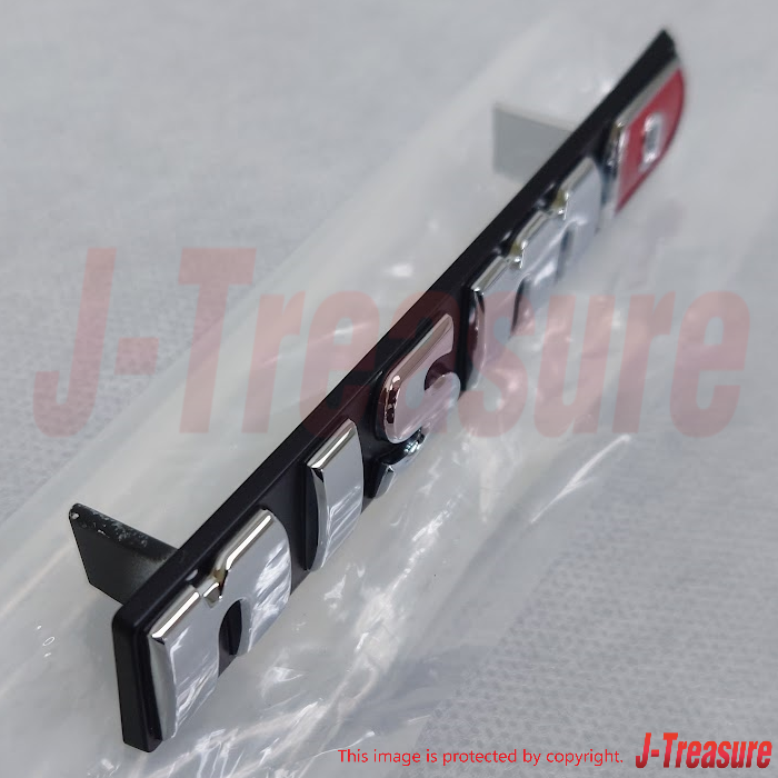 NISSAN 370Z Z34 2014-2019 Genuine Front Emblem "nismo" & Clip(x2) Set OEM