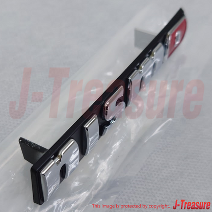 NISSAN 370Z Z34 2014-2019 Genuine Front Emblem "nismo" & Clip(x2) Set OEM