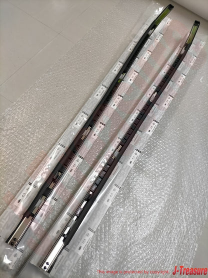 NISSAN 300ZX Z32 90-96 T-Top Genuine Front Windshield Side Molding RH LH Set OEM