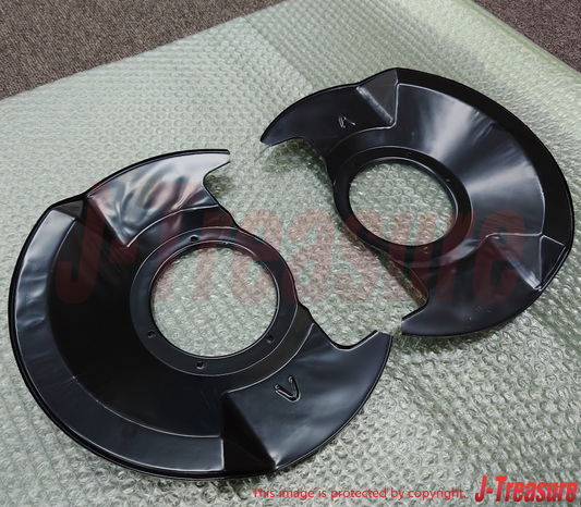 HONDA CIVIC 95-05 Genuine Front Brake Splash Guard (14") Right & Left Set OEM