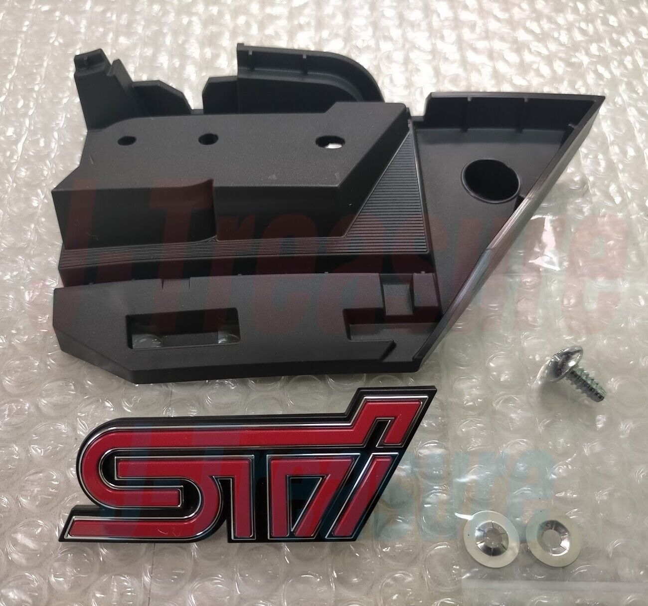 SUBARU BRZ ZC6 13-21 Genuine Front STi Emblem & Bracket & Screw 3 Piece Set OEM