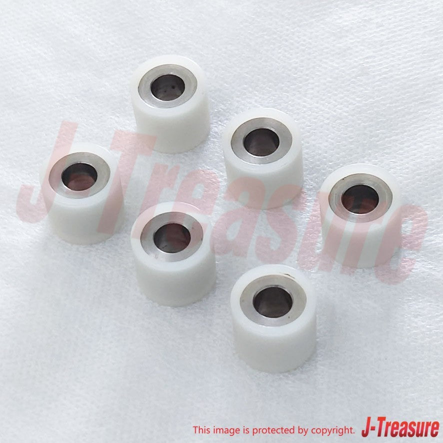 SUZUKI QUADSPORT LT80 1987-2006 Genuine Movable Drive Face Roller x6 Set OEM
