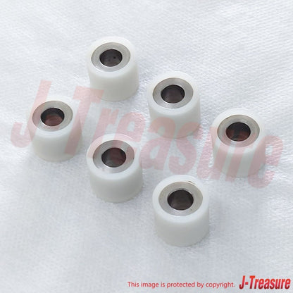 SUZUKI QUADSPORT LT80 1987-2006 Genuine Movable Drive Face Roller x6 Set OEM