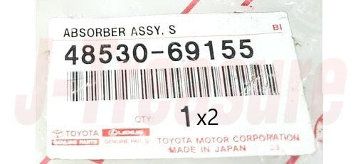 TOYOTA LAND CRUISER UZJ100 Genuine Fr & Rr Shock Absorber Assy RH & LH Set OEM