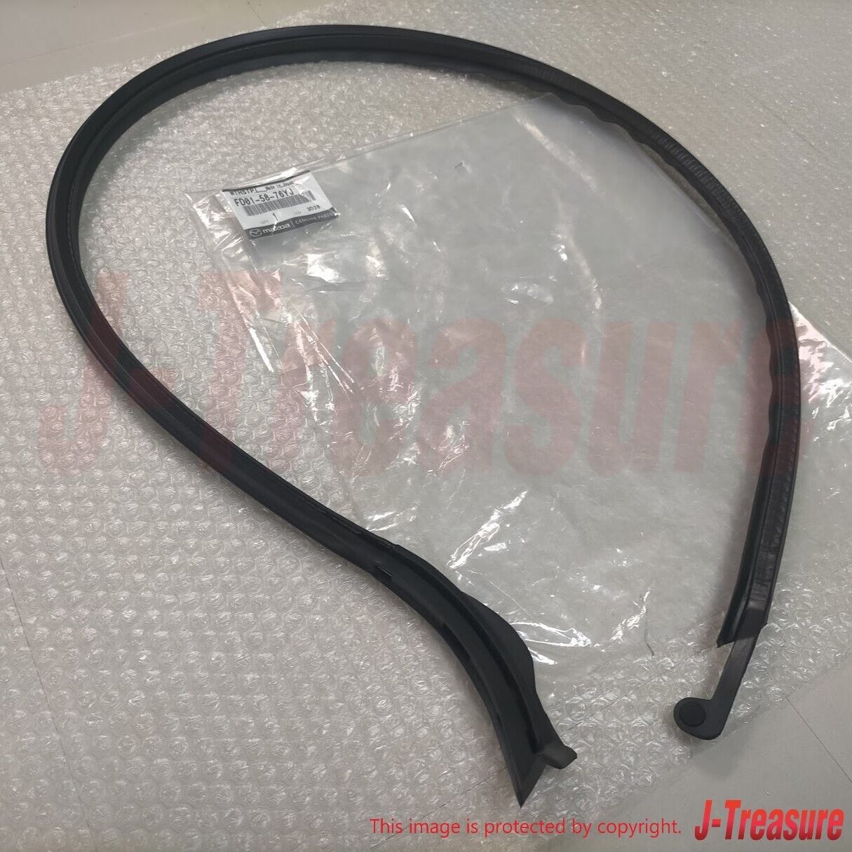 MAZDA RX-7 FD3S 93-95 Genuine Front Door Glass  Weatherstrip RH FD01-58-76YJ OEM