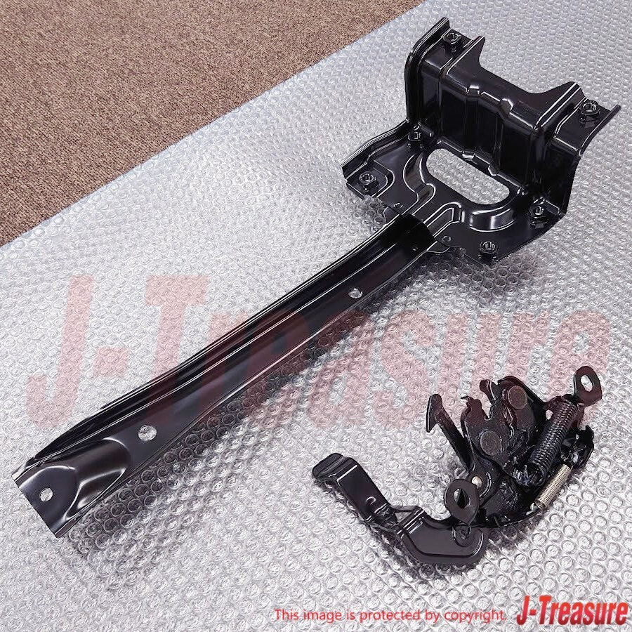 NISSAN SKYLINE R34 BNR34 Genuine Hood Lock Stay & Hood Lock Male Set OEM