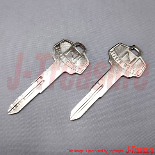NISSAN SUNNY TRUCK Genuine Blank Key KEY00-00055 x2 Set OEM