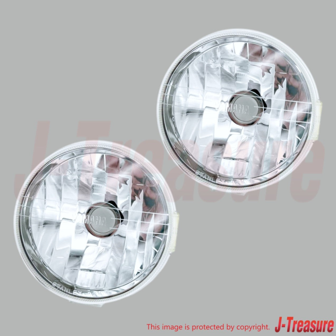 YAMAHA KODIAK 700 YFM70 '16-25 Genuine Headlight Lens & Socket & Bulb Set of 2