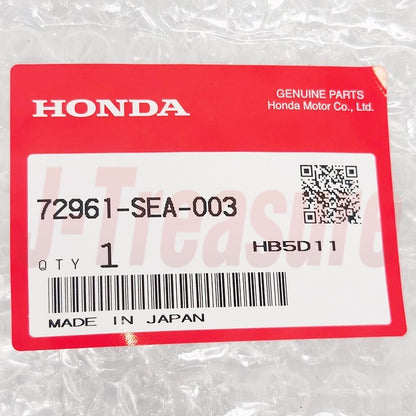 HONDA ACURA TSX CL9 '04-07 Genuine Rear Door Sash Molding LH 72961-SEA-003 OEM