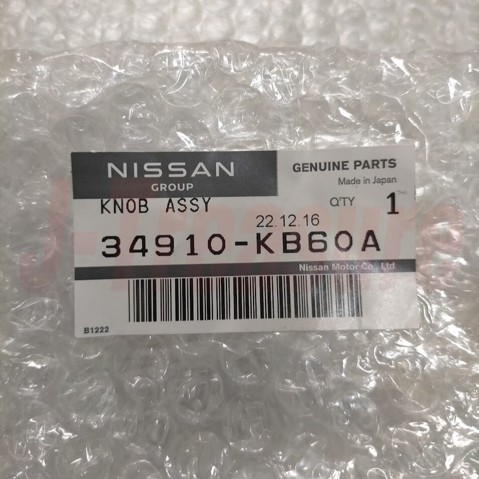 NISSAN GT-R R35 2011-2015 Genuine Shift Knob Red Black Leather 34910-KB60A OEM