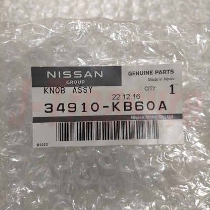 NISSAN GT-R R35 2011-2015 Genuine Shift Knob Red Black Leather 34910-KB60A OEM
