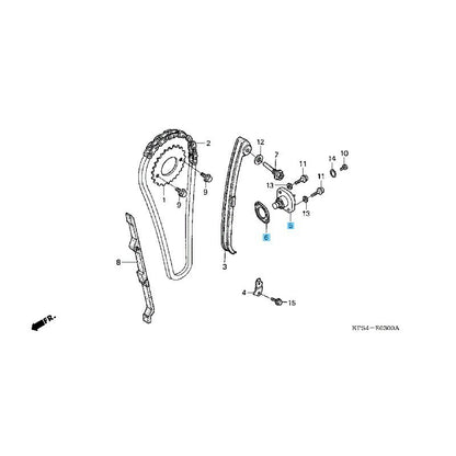 HONDA CRF230F 2012-2017 2019 Genuine Tensioner Lifter Assy & Gasket Set OEM