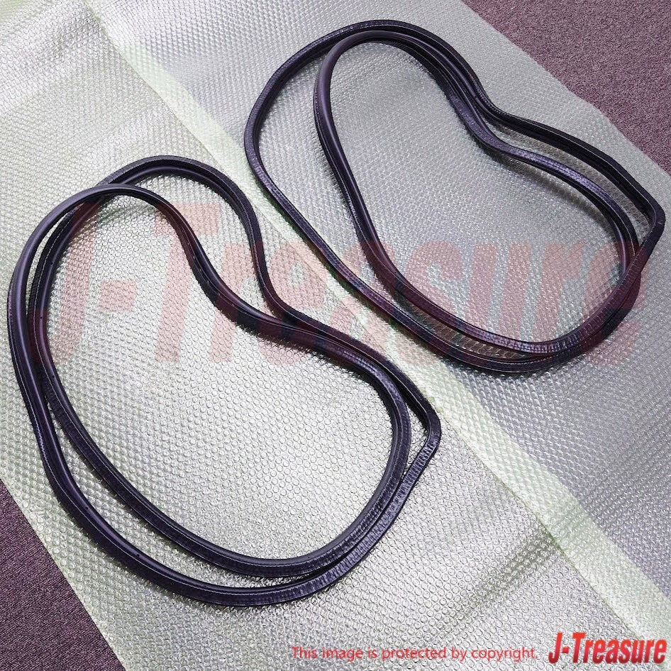 TOYOTA LEVIN TRUENO AE86 Genuine Front Door Weatherstrip Right & Left Set OEM