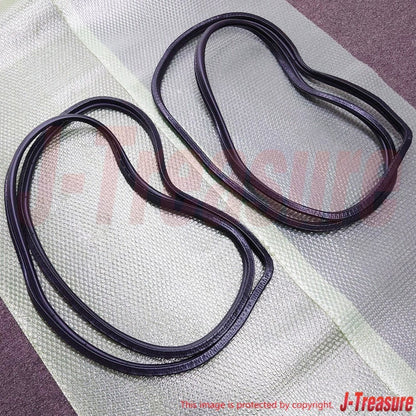 TOYOTA LEVIN TRUENO AE86 Genuine Front Door Weatherstrip Right & Left Set OEM