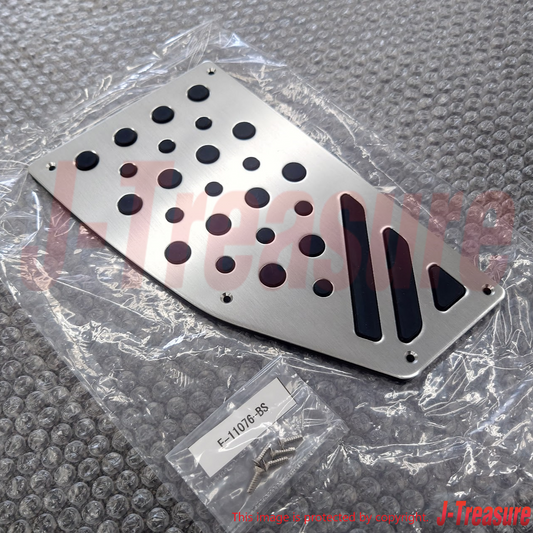 MITSUBISHI LANCER Evo10 CZ4A Genuine Aluminum Foot Rest Cover MZ525044 OEM