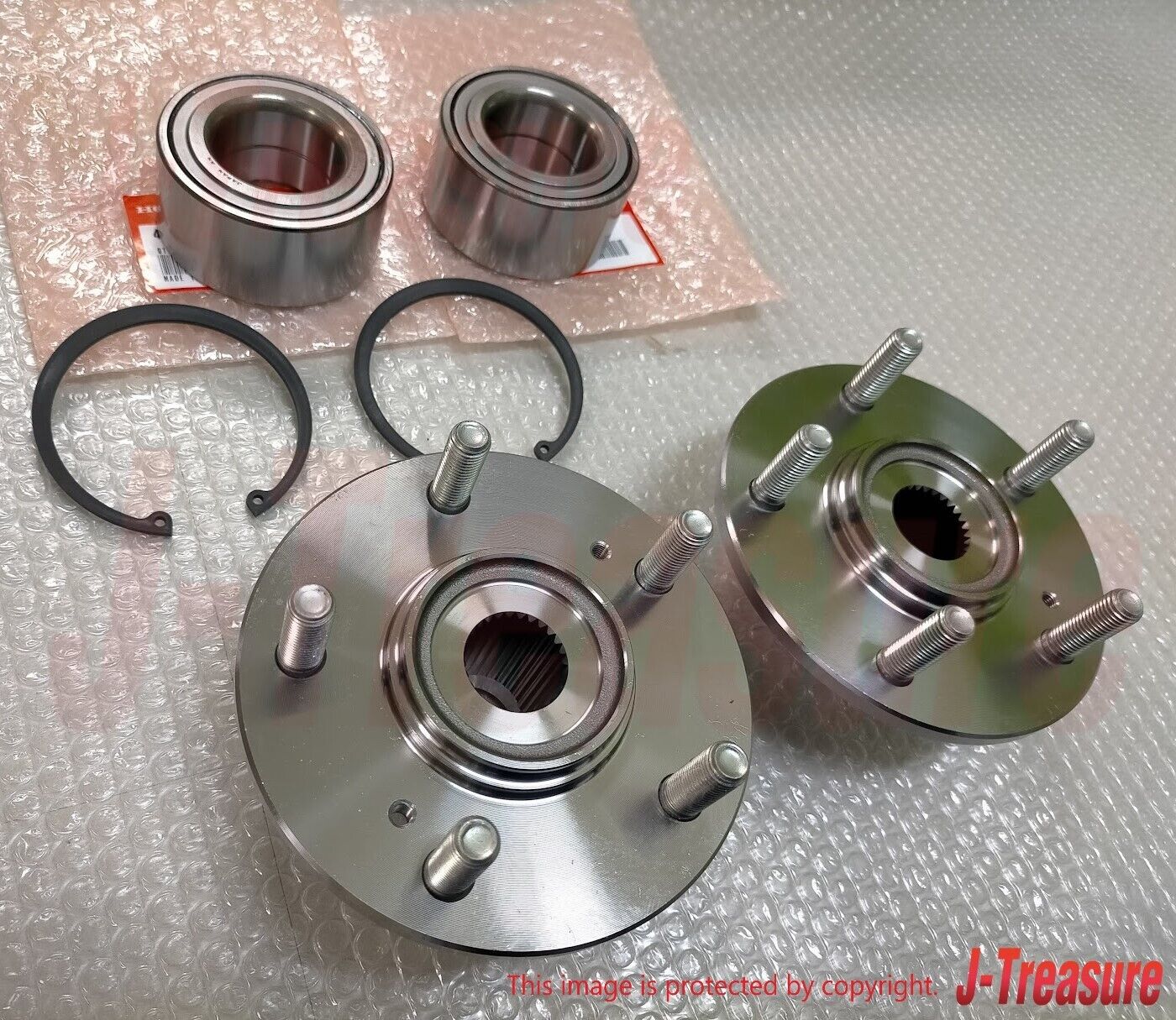 HONDA INTEGRA Type R DC2 98 Spec Genuine Front Wheel Hub Bearing Assy RH LH Set