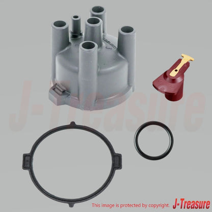 SUBARU SAMBAR KS4 KV4 89-91 Genuine Distributor Cap & Head Rotor Sealing Set OEM