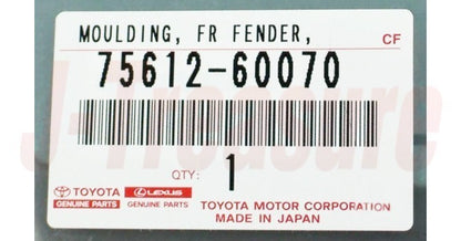 TOYOTA LAND CRUISER FZJ80 '95-04 Genuine Outside Moulding Set GEN For Vehicles