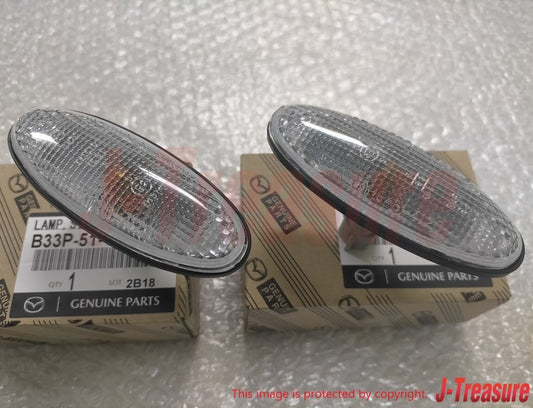 MAZDA RX-7 FD3S 93-95 Genuine Front Fender Turn Signal Lamp Clear RH LH Set OEM