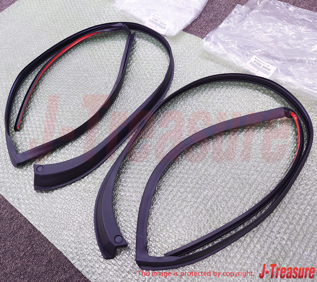 TOYOTA CELSIOR LEXUS LS430 UCF30 UCF31 Genuine Rear Door Weatherstrip Set OEM