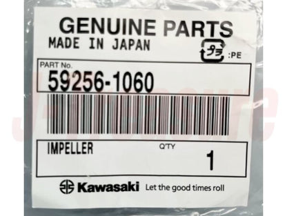 KAWASAKI VULCAN 500 LTD EN500 96-09 Genuine Water Pump Impeller 59256-1060 OEM