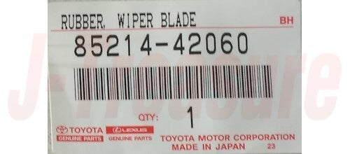 TOYOTA RAV4 ASA42 2013-2018 Genuine Rear Wiper Rubber 85214-42060 OEM